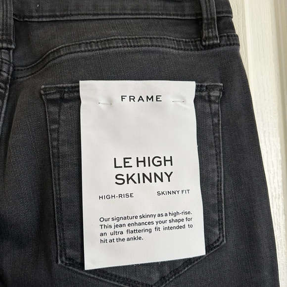 CLOSET CLOSING 3 Frame Le High Skinny Billups Chewed sz 28 Jeans - Picture 4 of 6